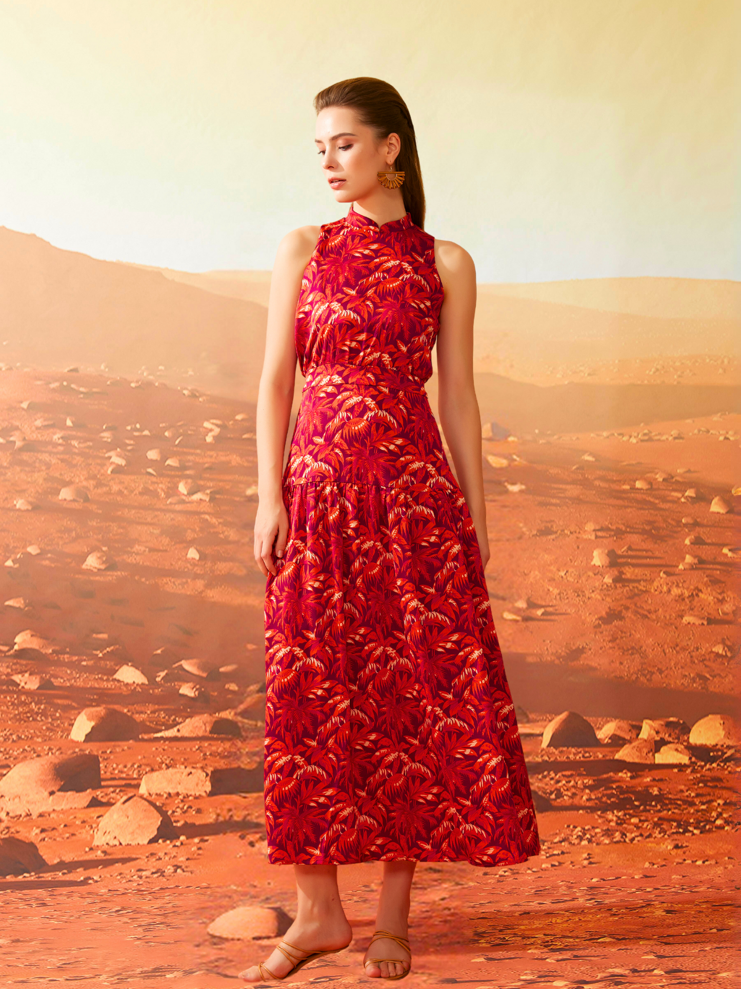 YUN IN SAHARAN SUNSET
