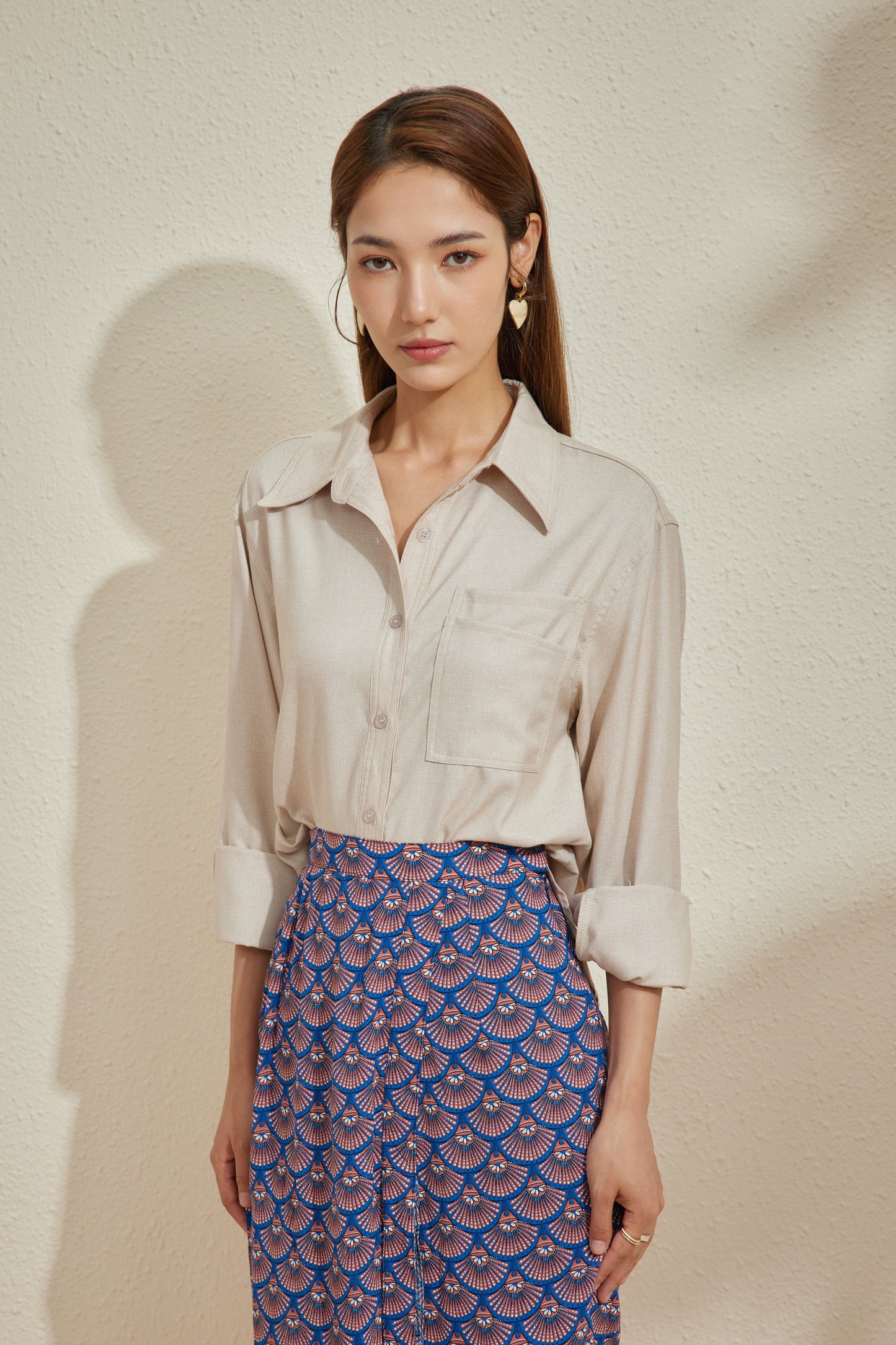 ESCAPE ARTIST SHIRT IN CREMA