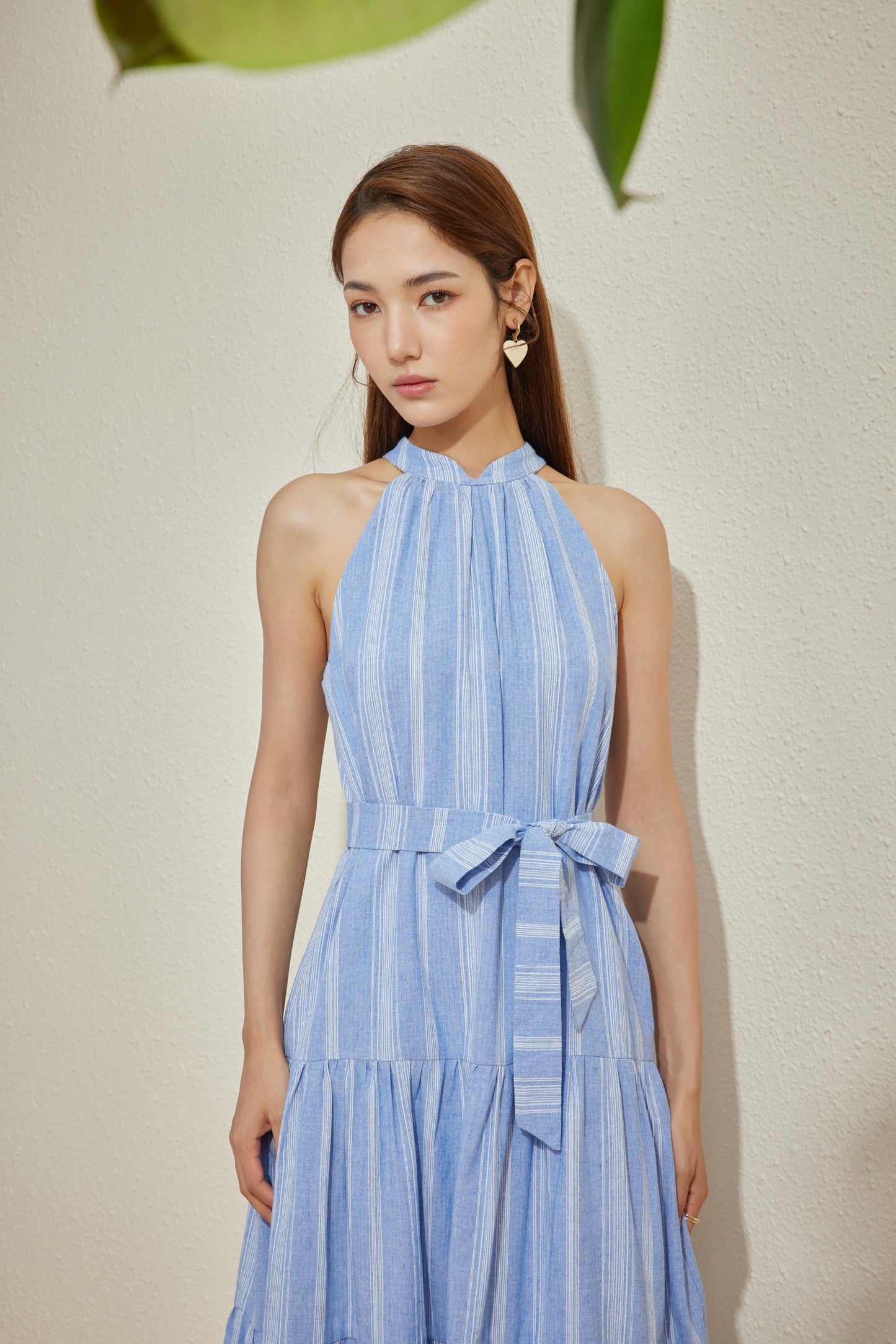 HERA IN PINSTRIPE BLUE