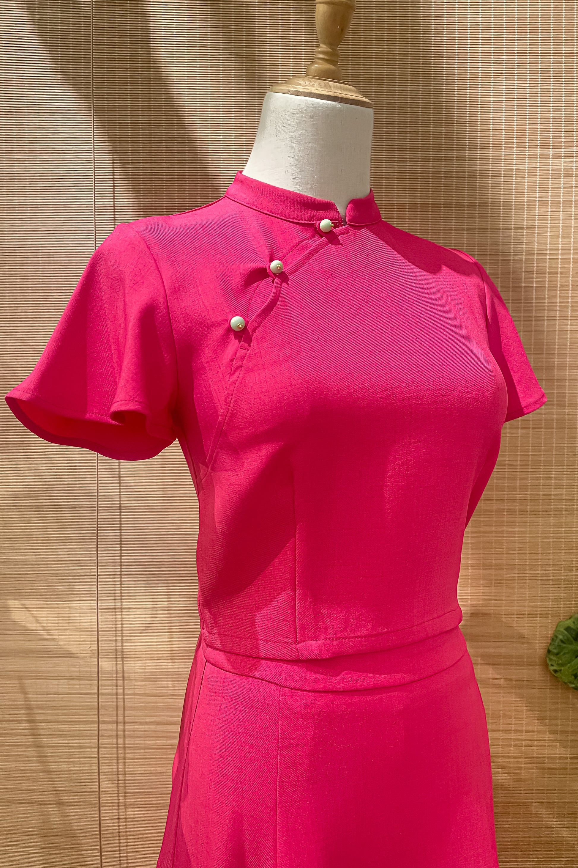 PINGYANG TOP IN FUCHSIA