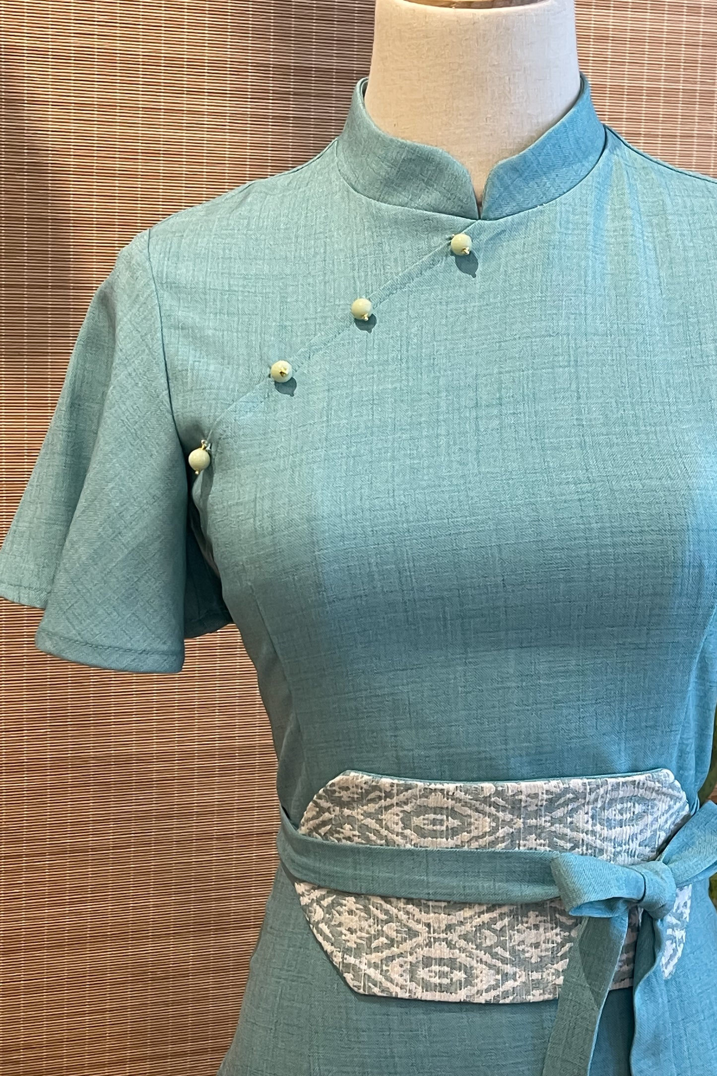 PINGYANG DRESS IN MINT