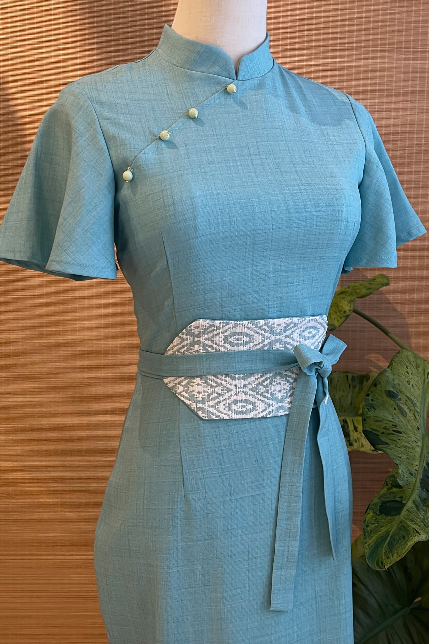 PINGYANG DRESS IN MINT