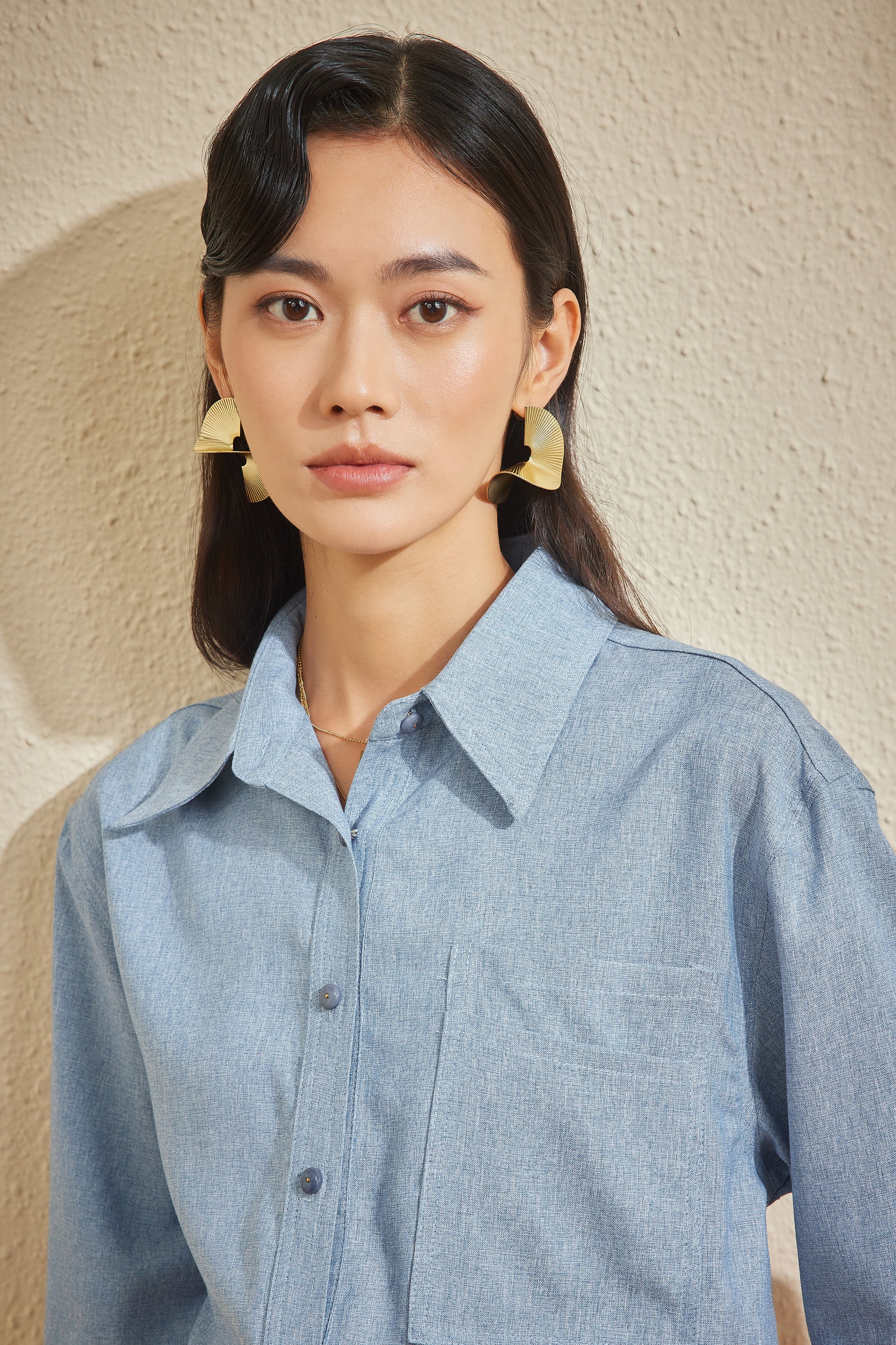 ESCAPE ARTIST SHIRT IN COASTAL