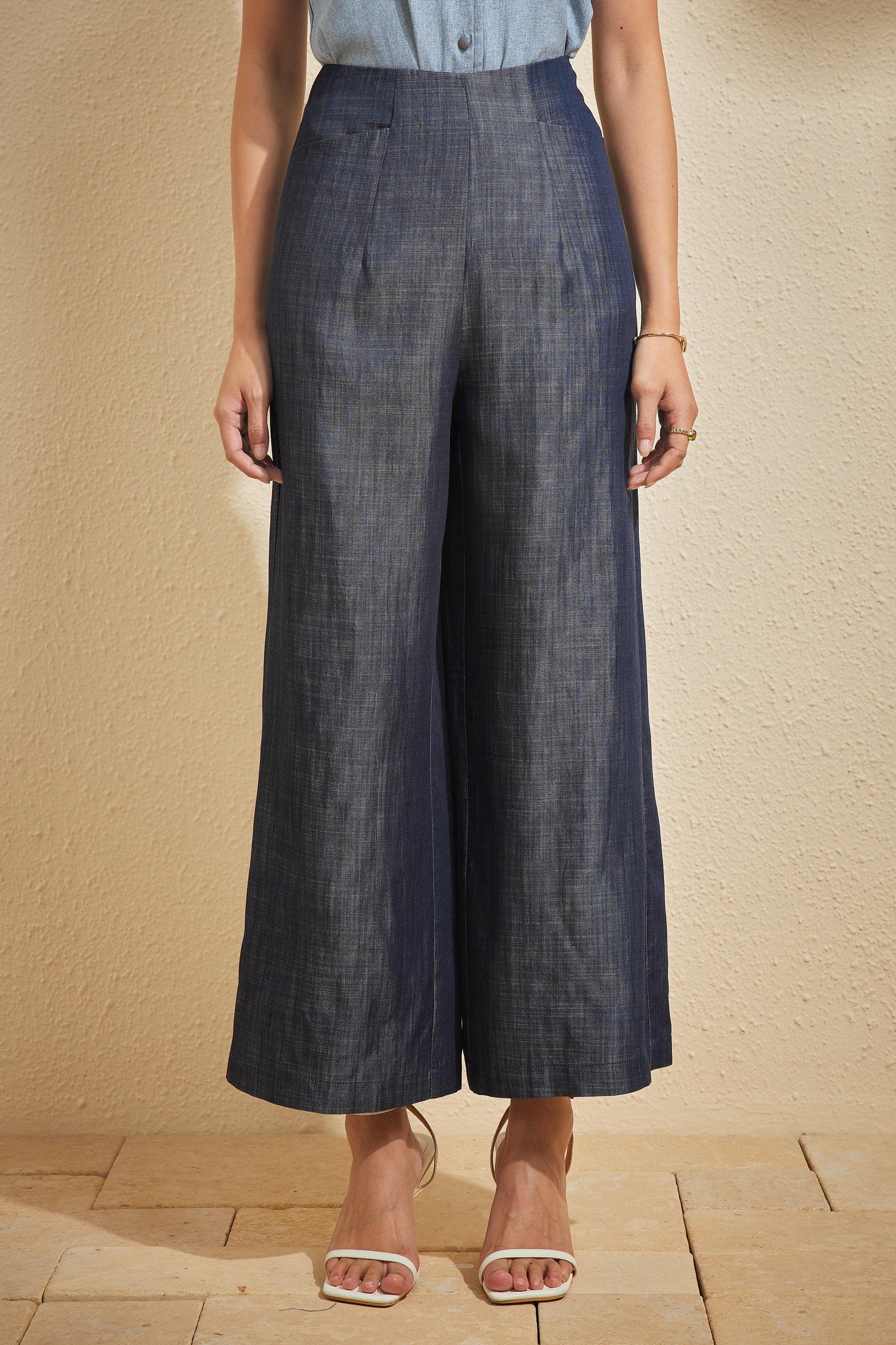 DARIA PANTS IN DARKWASH DENIM