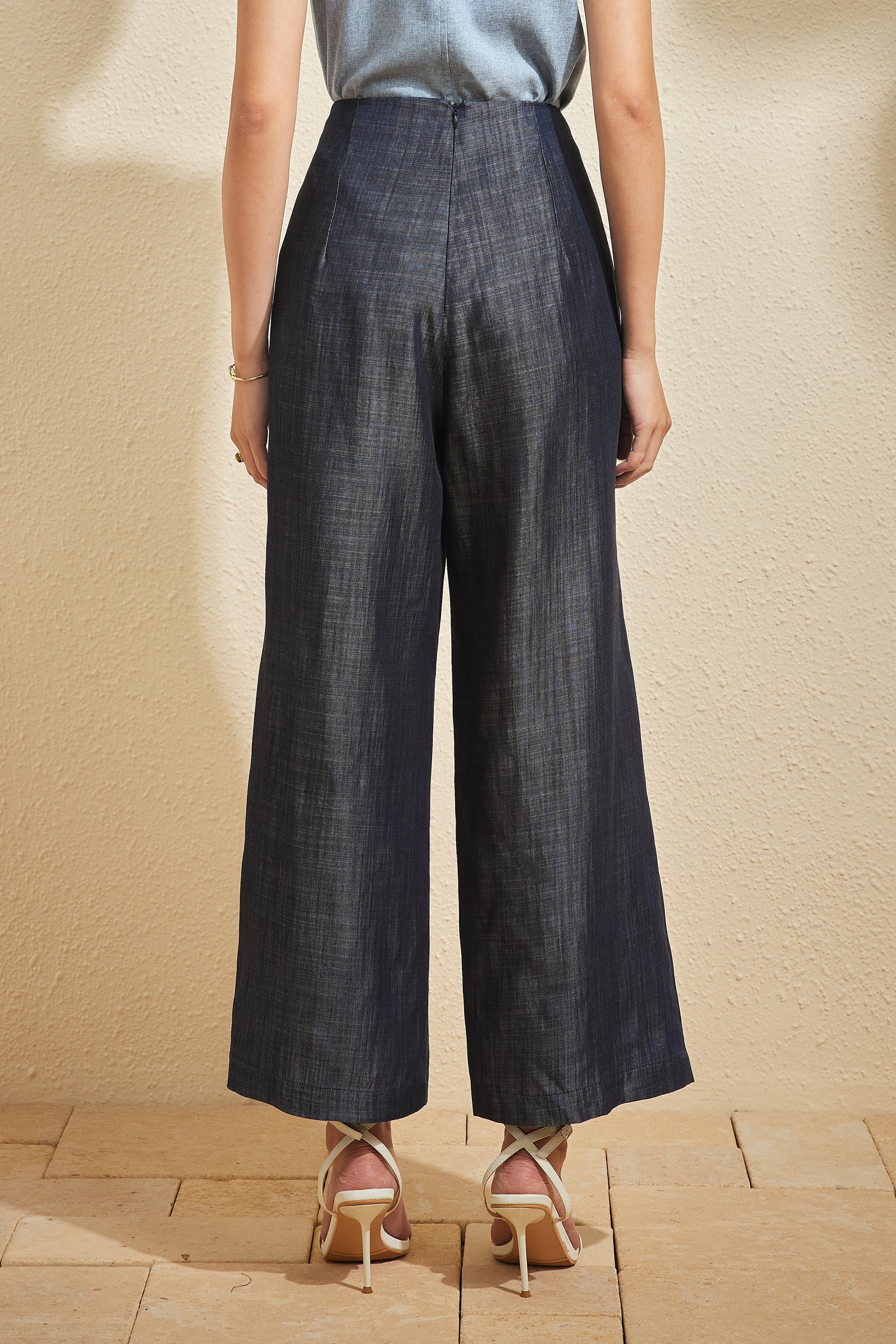 DARIA PANTS IN DARKWASH DENIM