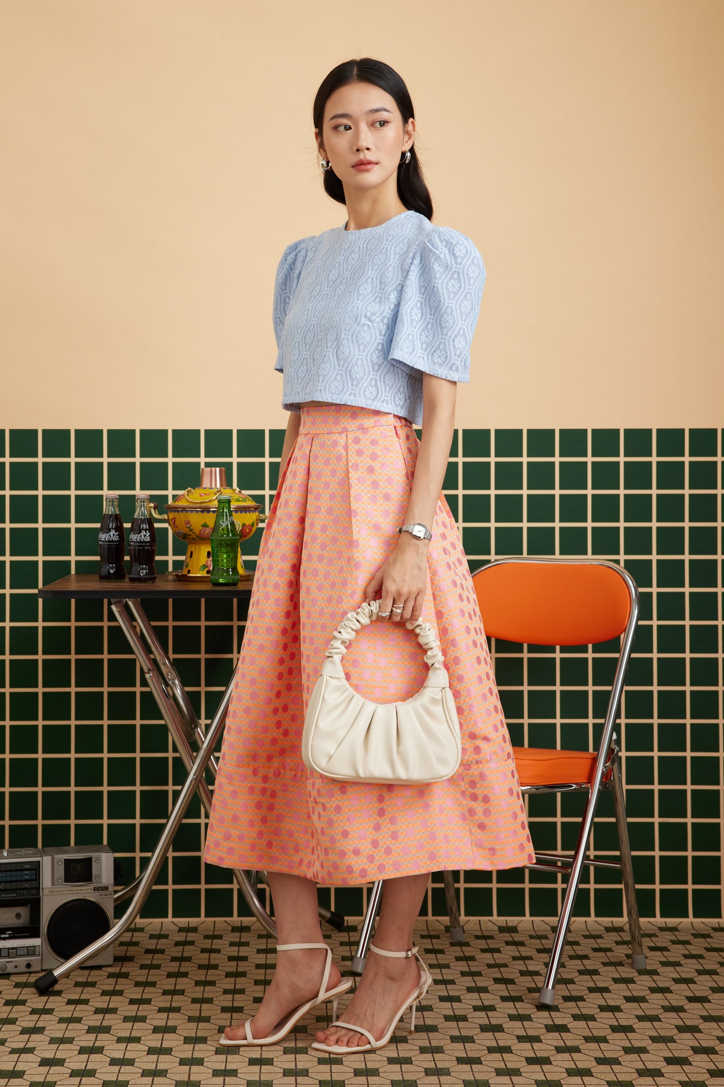 HANA SKIRT IN YAYOI GUAVA