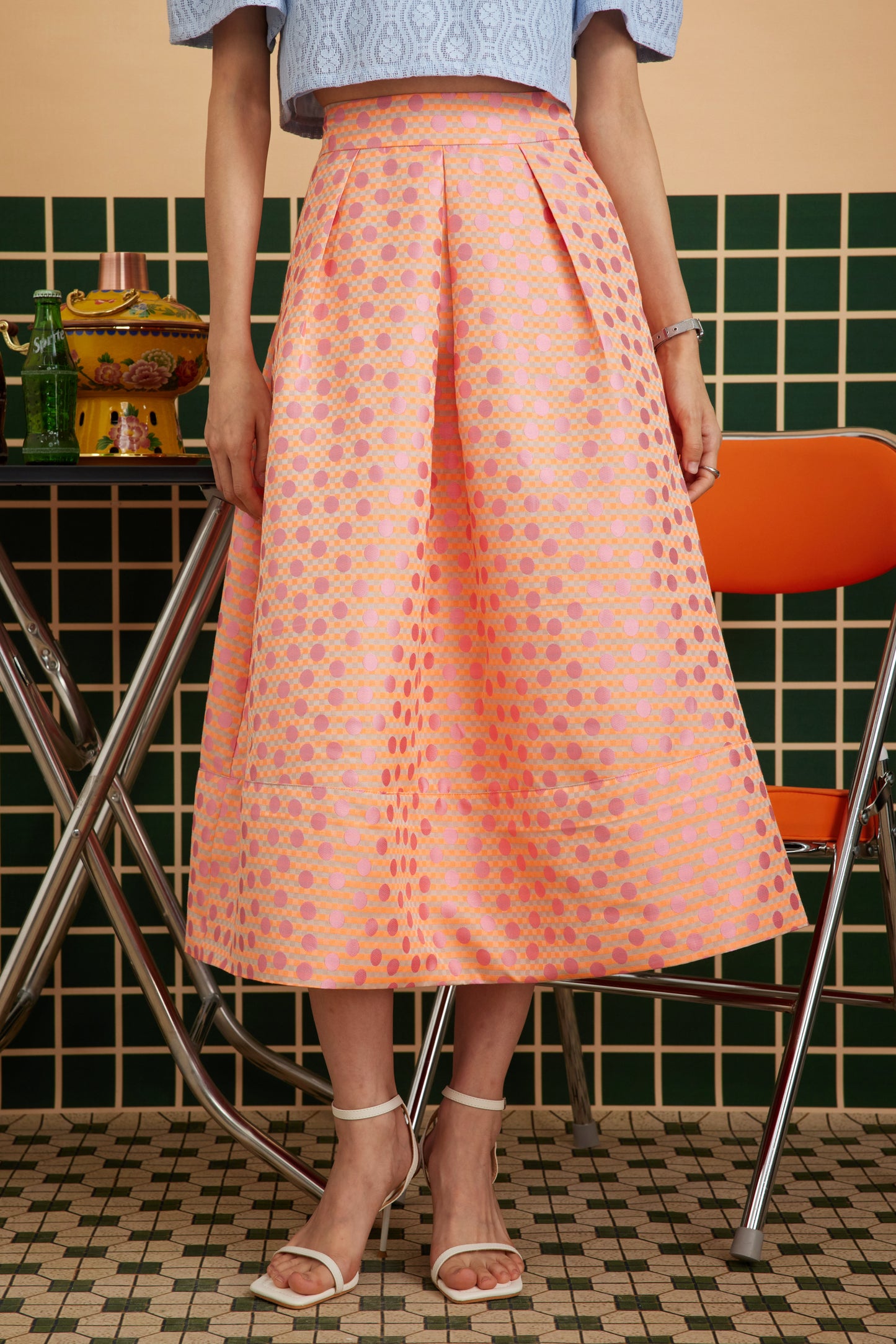 HANA SKIRT IN YAYOI GUAVA