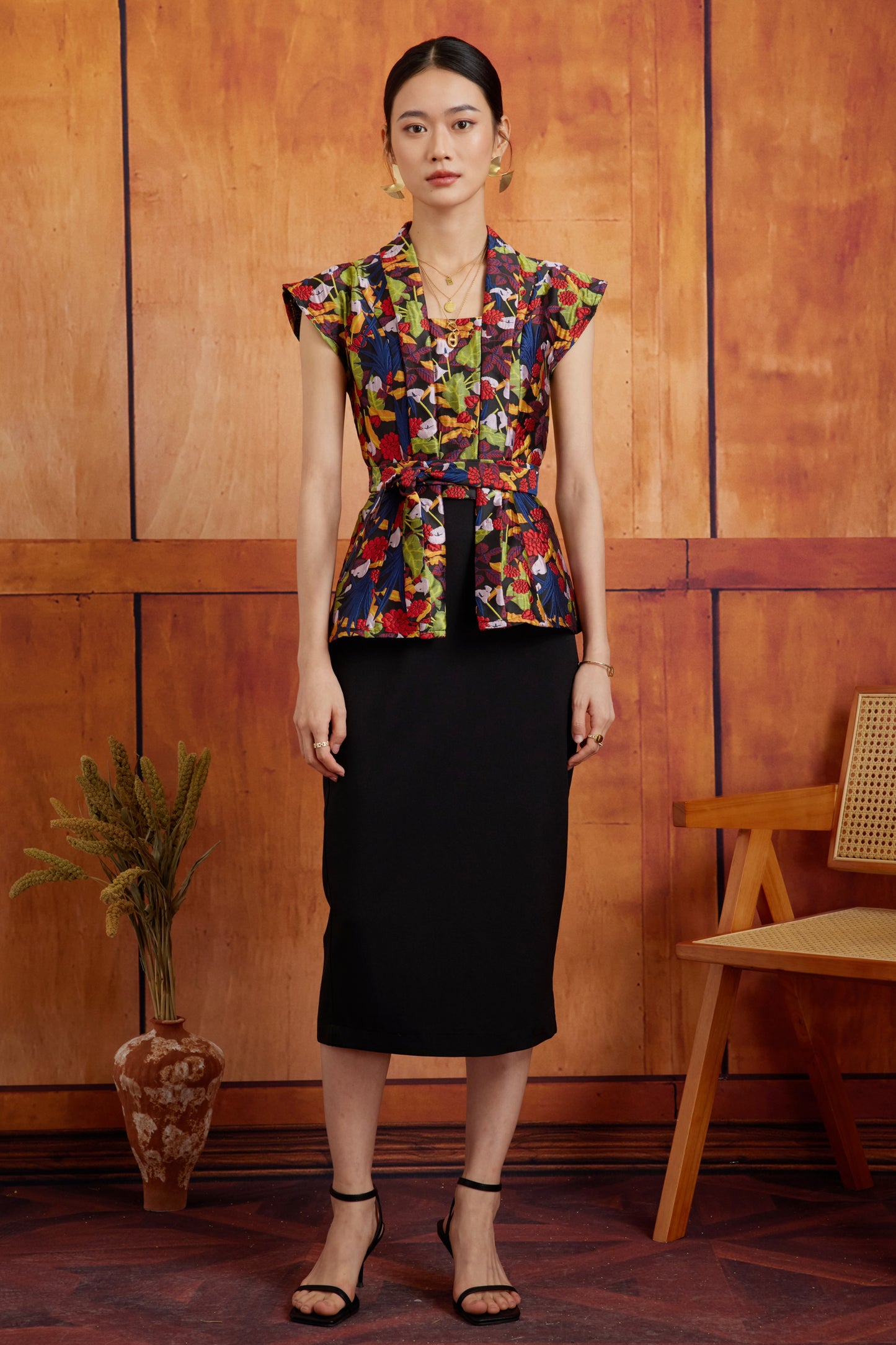 NARI SKIRT IN TRUFFLE