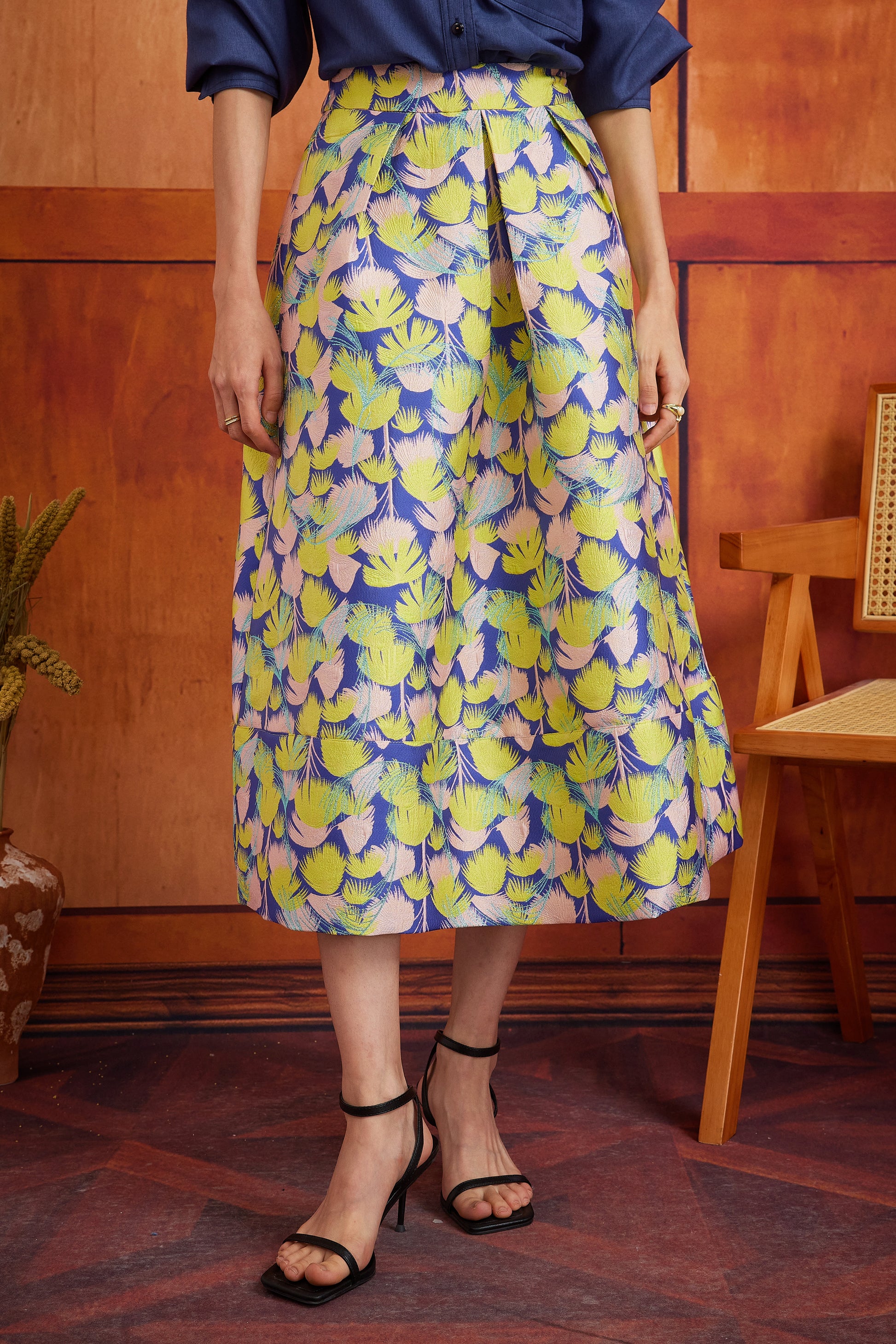 HANA SKIRT IN KALAMANSI