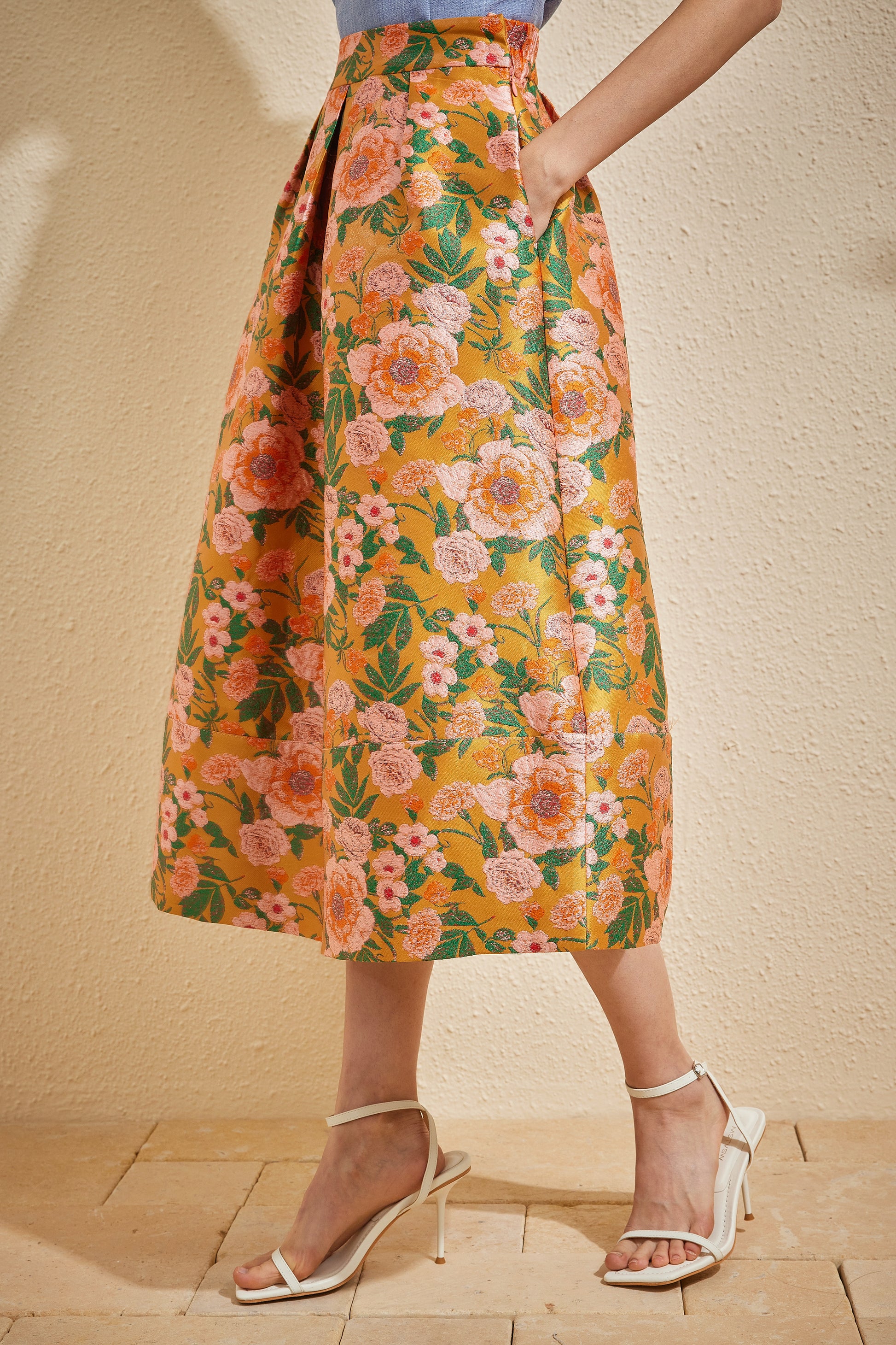 HANA SKIRT IN VINTAGE BLOSSOM