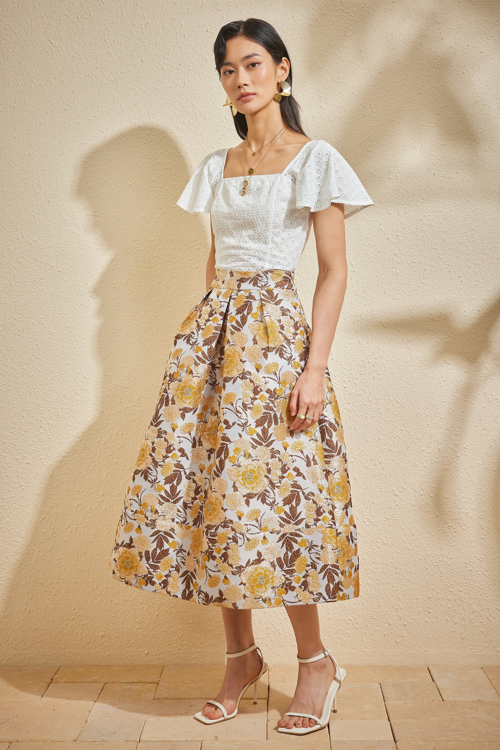 HANA SKIRT IN CHAMOMILE