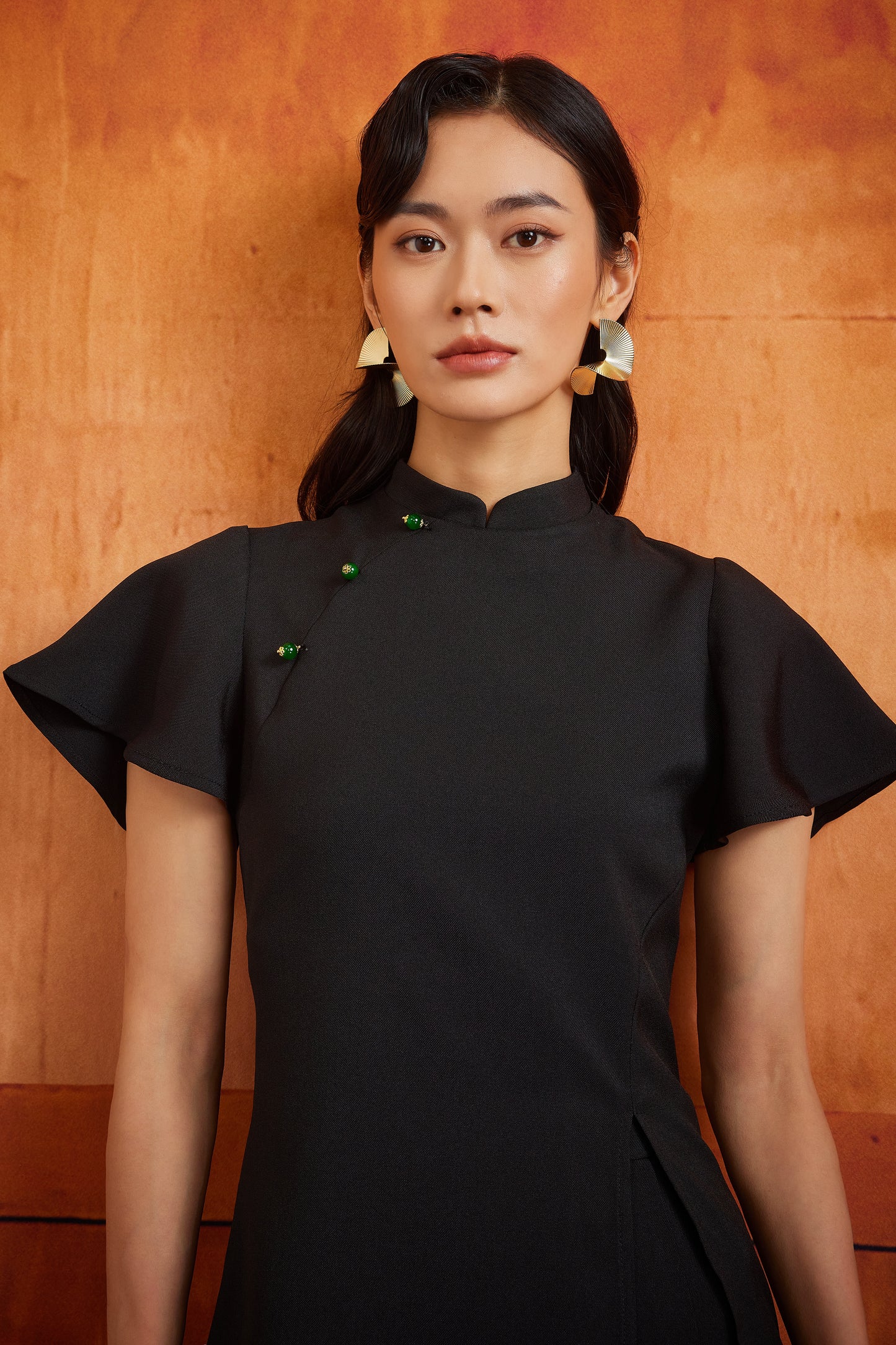 SOUTHERNER TOP IN EBONY