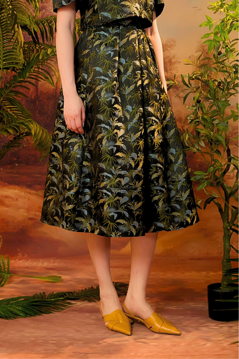 HANA SKIRT IN NIGHT MEADOW
