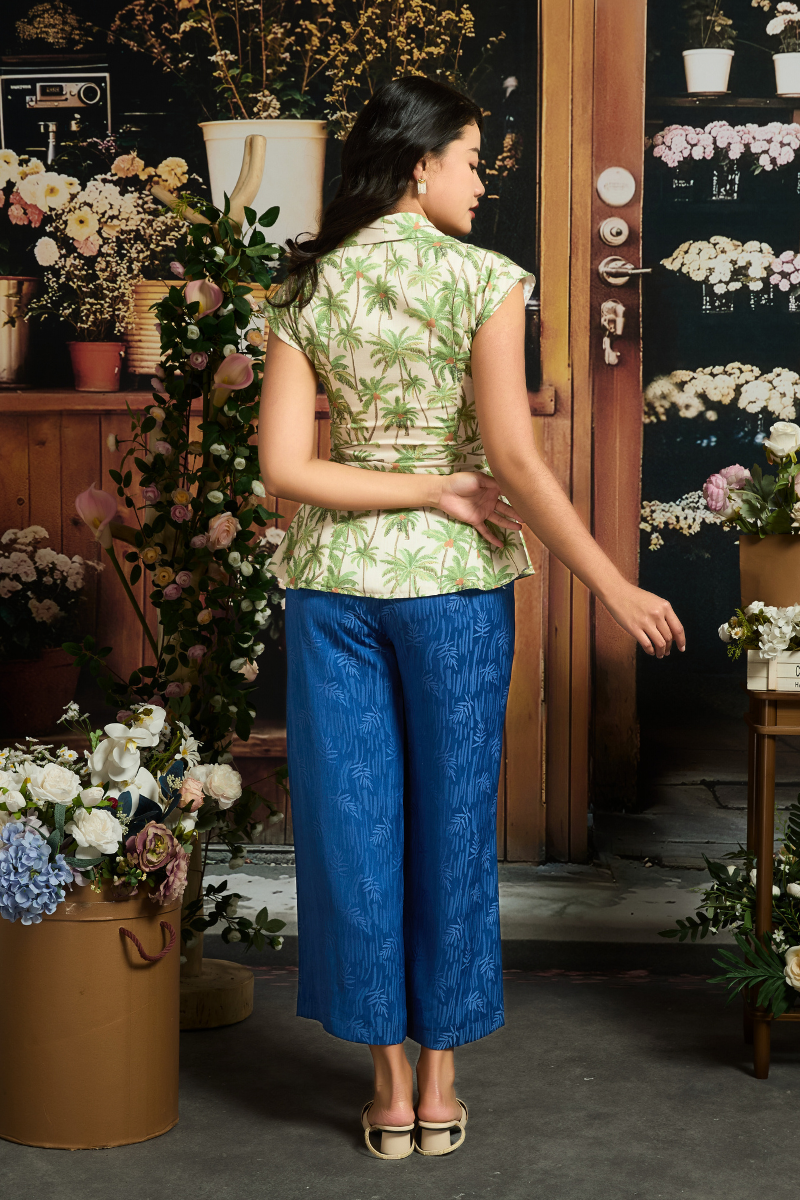 DARIA PANTS IN INDIGO LOOM