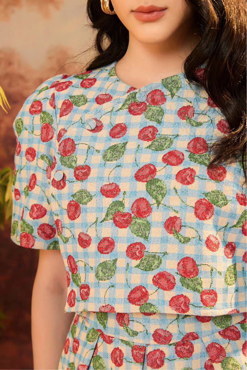 CAMISA IN CERISE