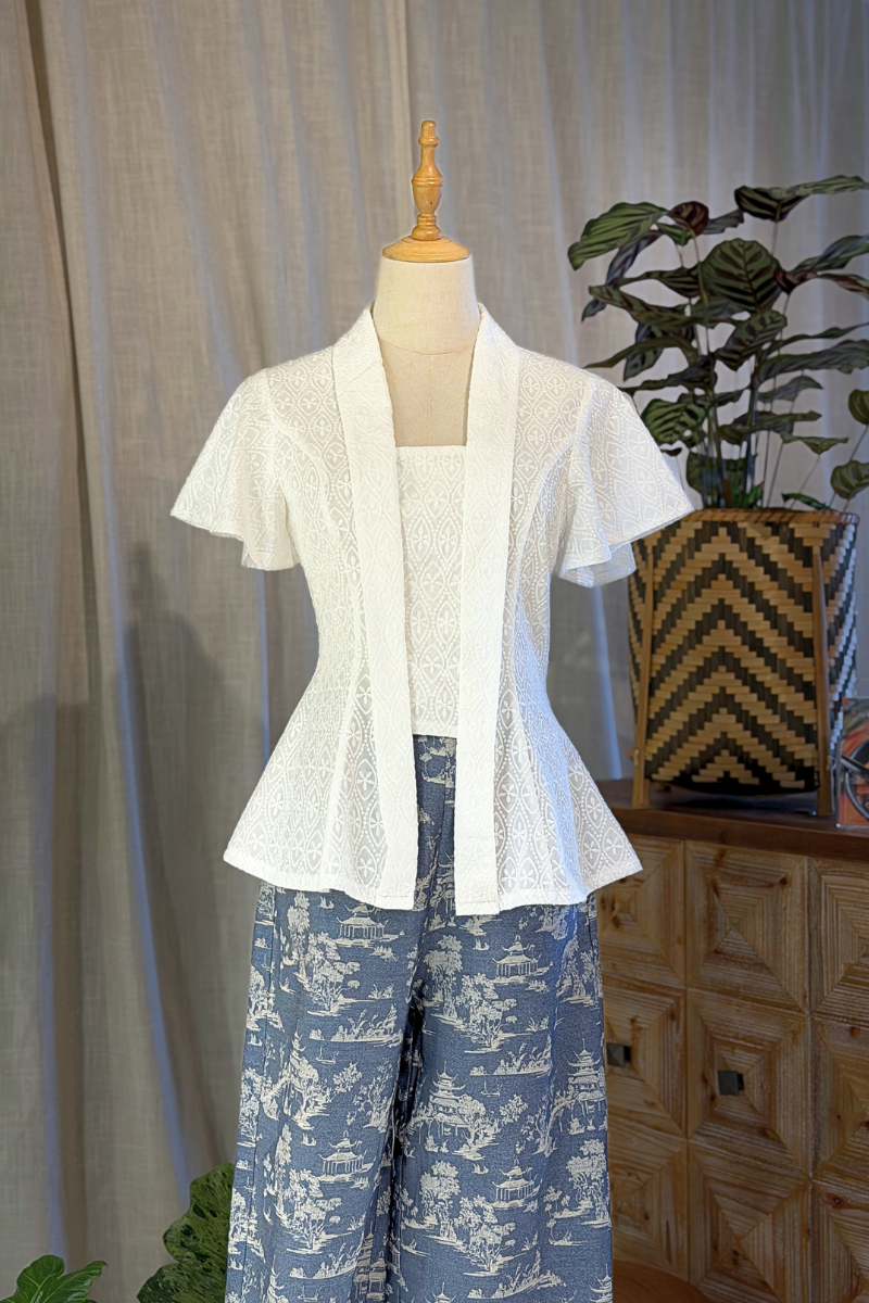 KEBAYA TOP IN RIMBUN PULUT