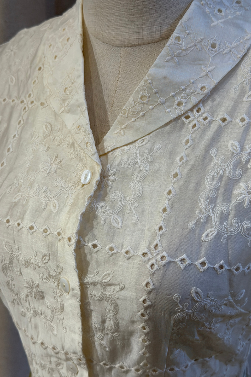 ROCKABILLY SHIRT IN LATTICE BLOOM