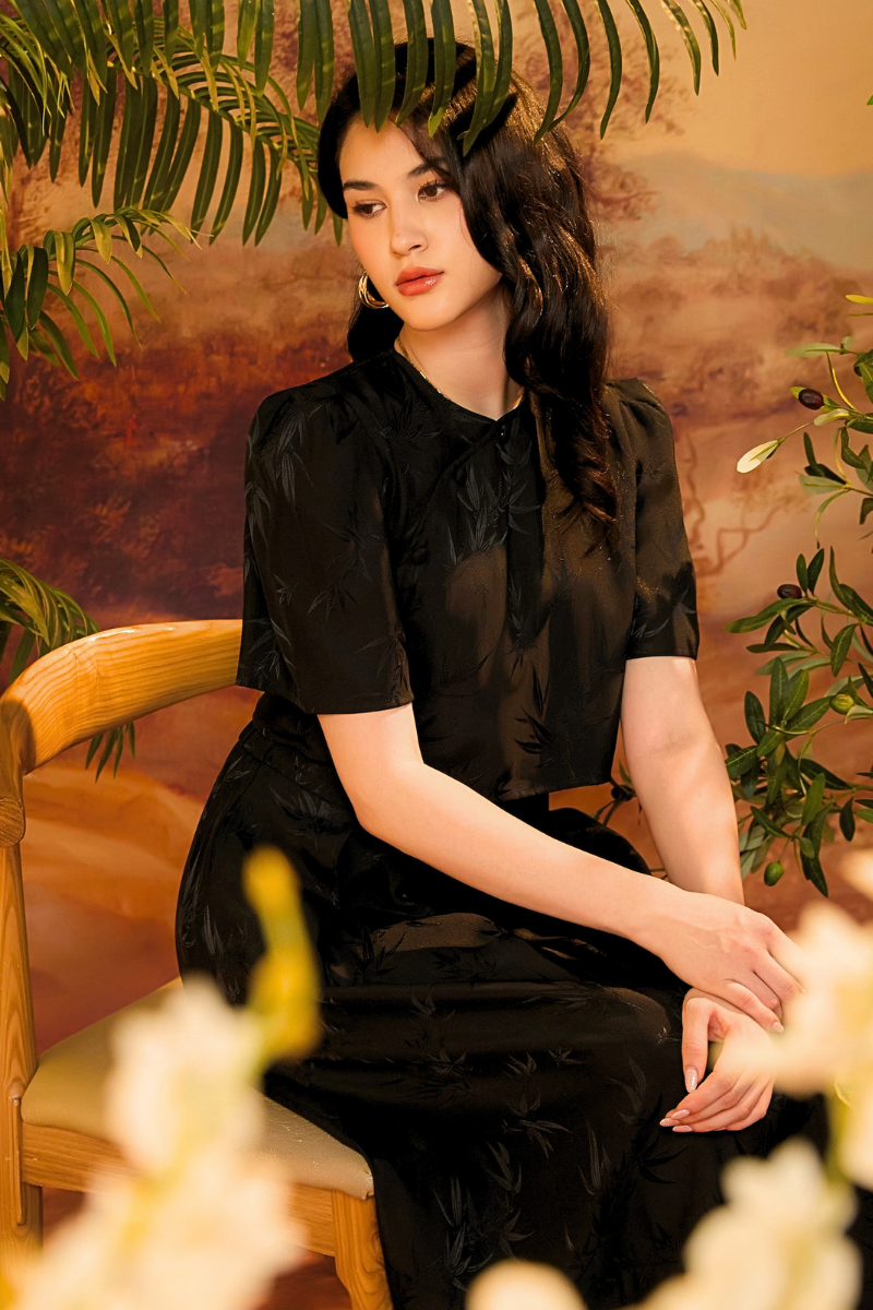 CAMISA IN SMOKY BAMBOO