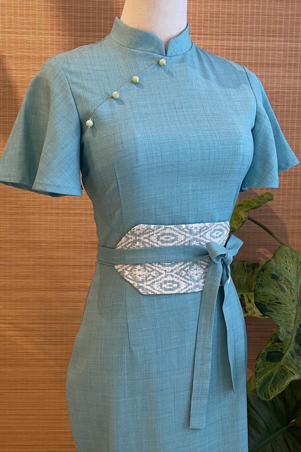 PINGYANG DRESS IN MINT