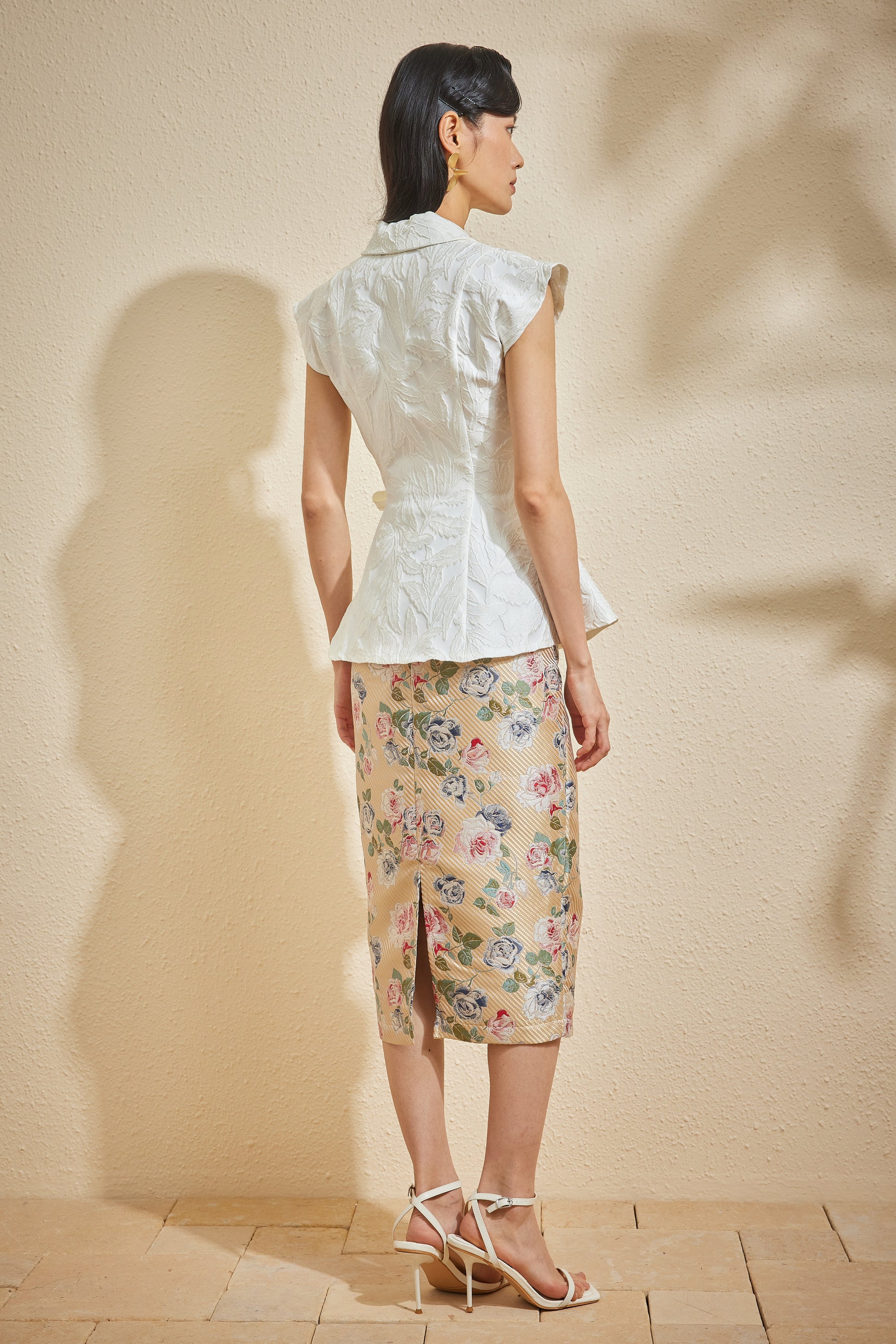 NARI SKIRT IN HEIRLOOM BLOOM