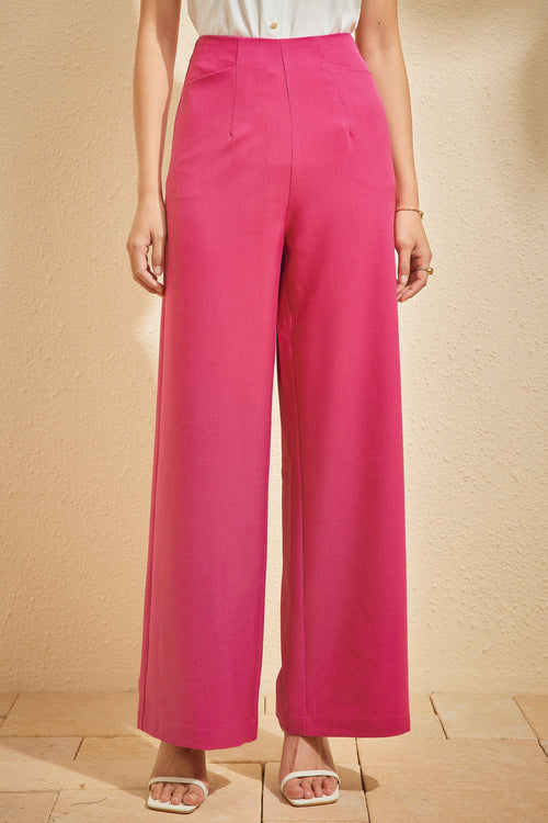 ARIA PANTS IN PERANAKAN PEONY