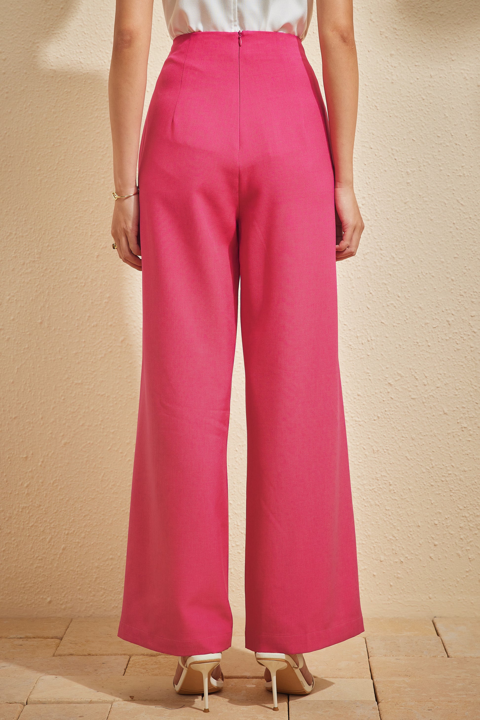 ARIA PANTS IN PERANAKAN PEONY
