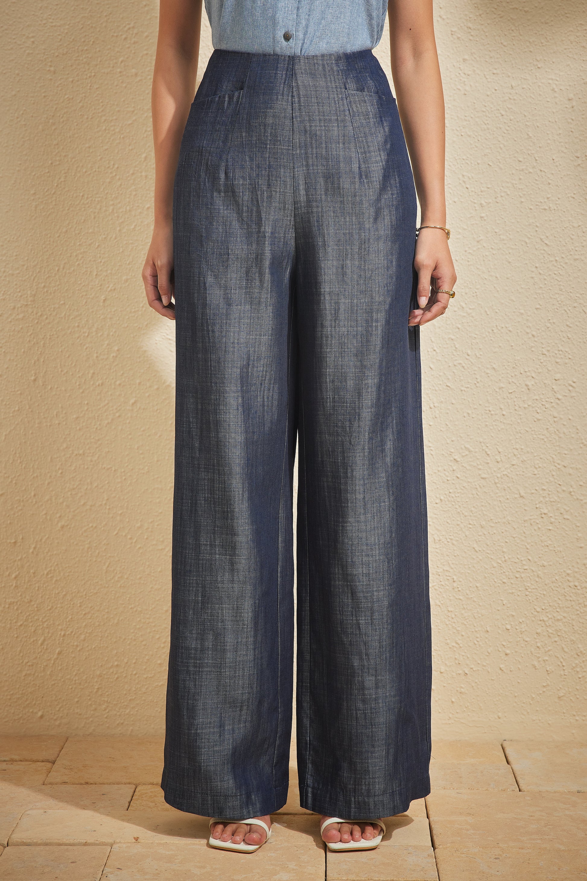 ARIA PANTS IN DARKWASH DENIM