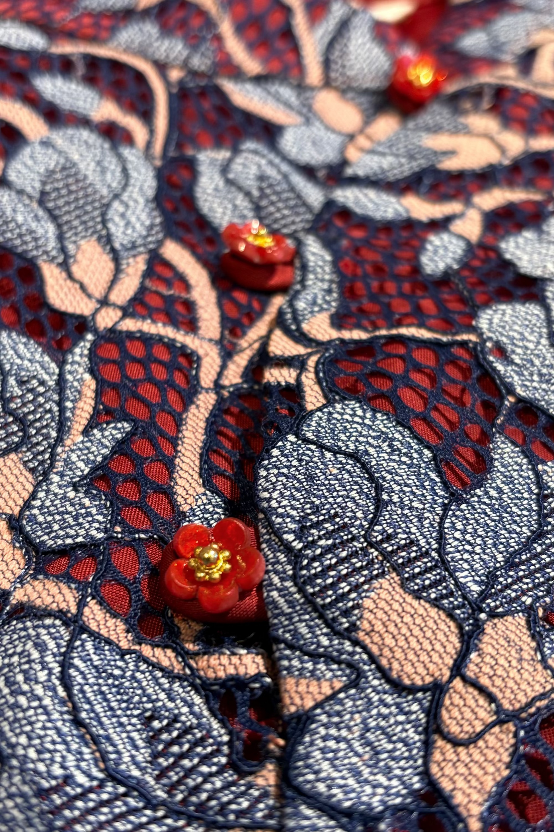 PINGYANG LACE TOP IN PLUM FROST