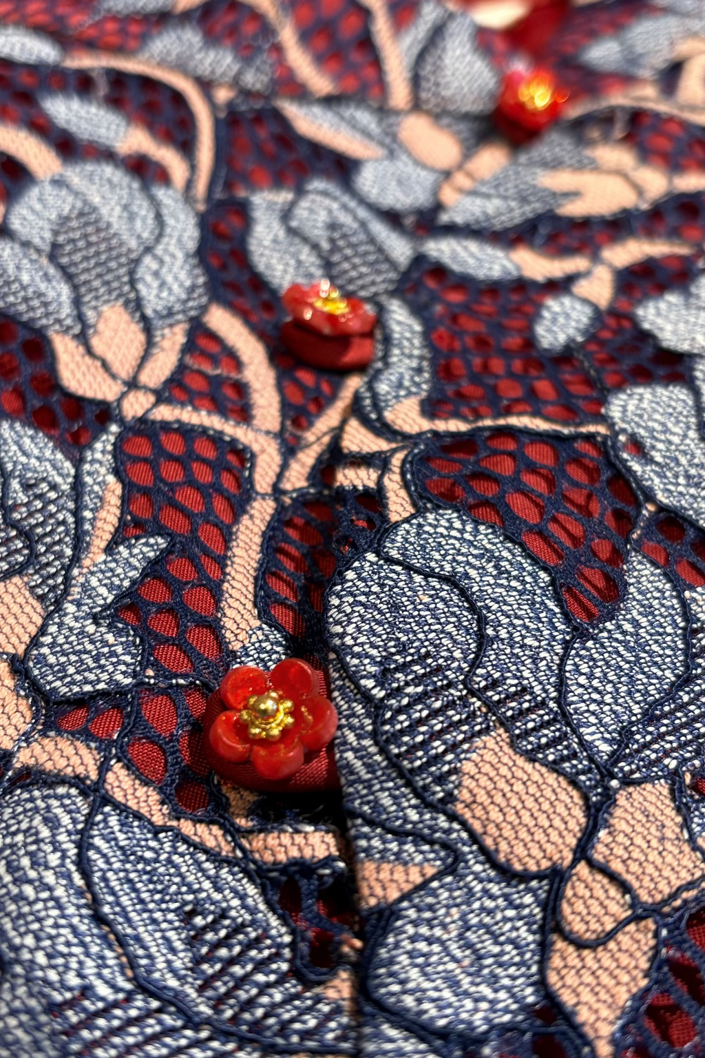 PINGYANG LACE TOP IN PLUM FROST