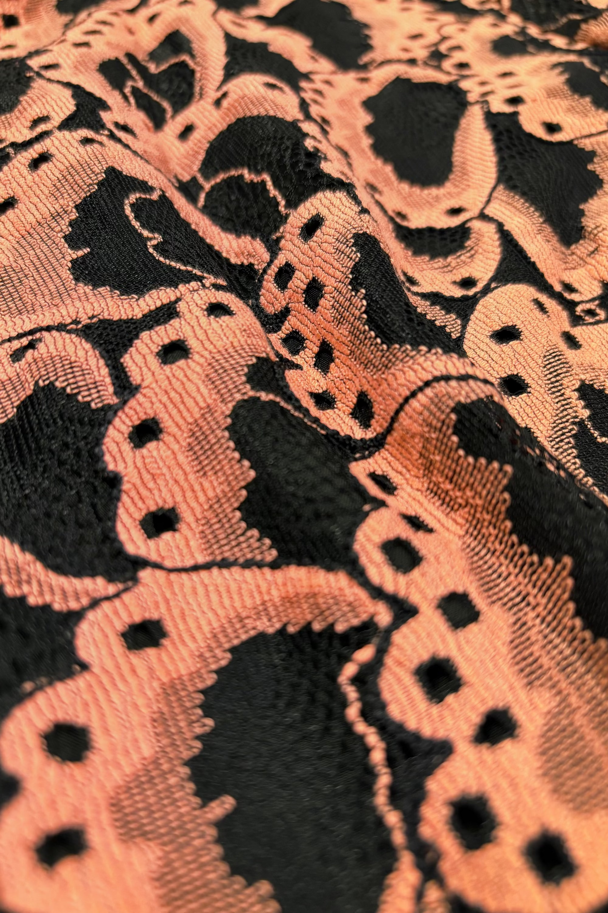 NARI LACE SKIRT IN MIDNIGHT PETAL