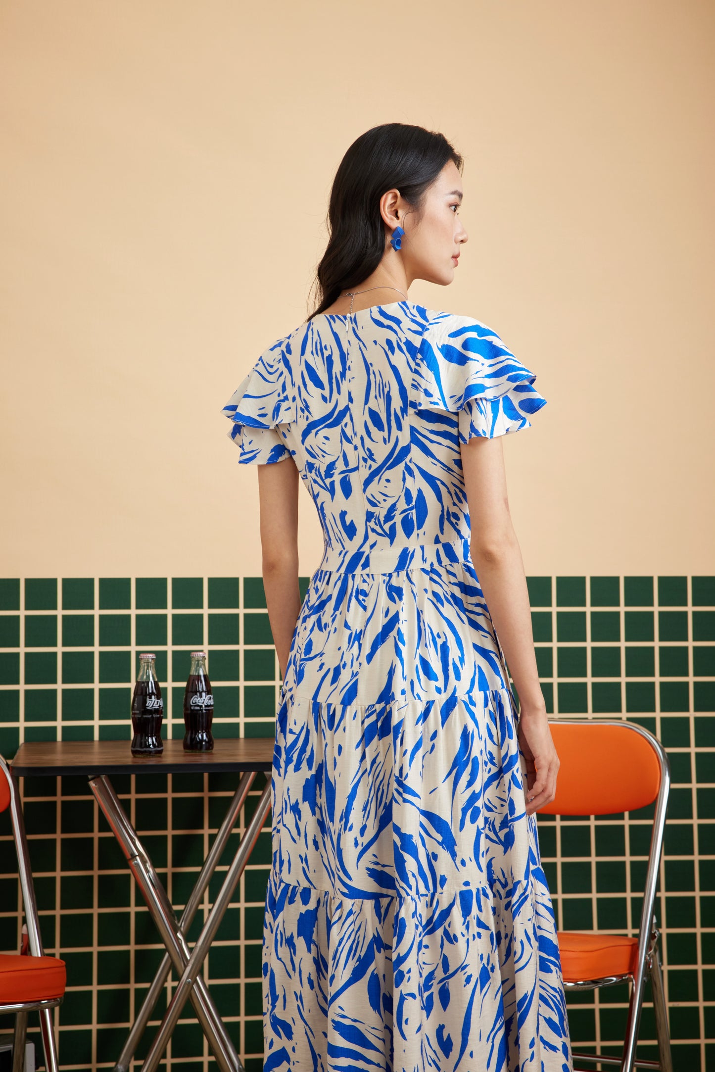 PHOENIX IN ABSTRACT AZURE