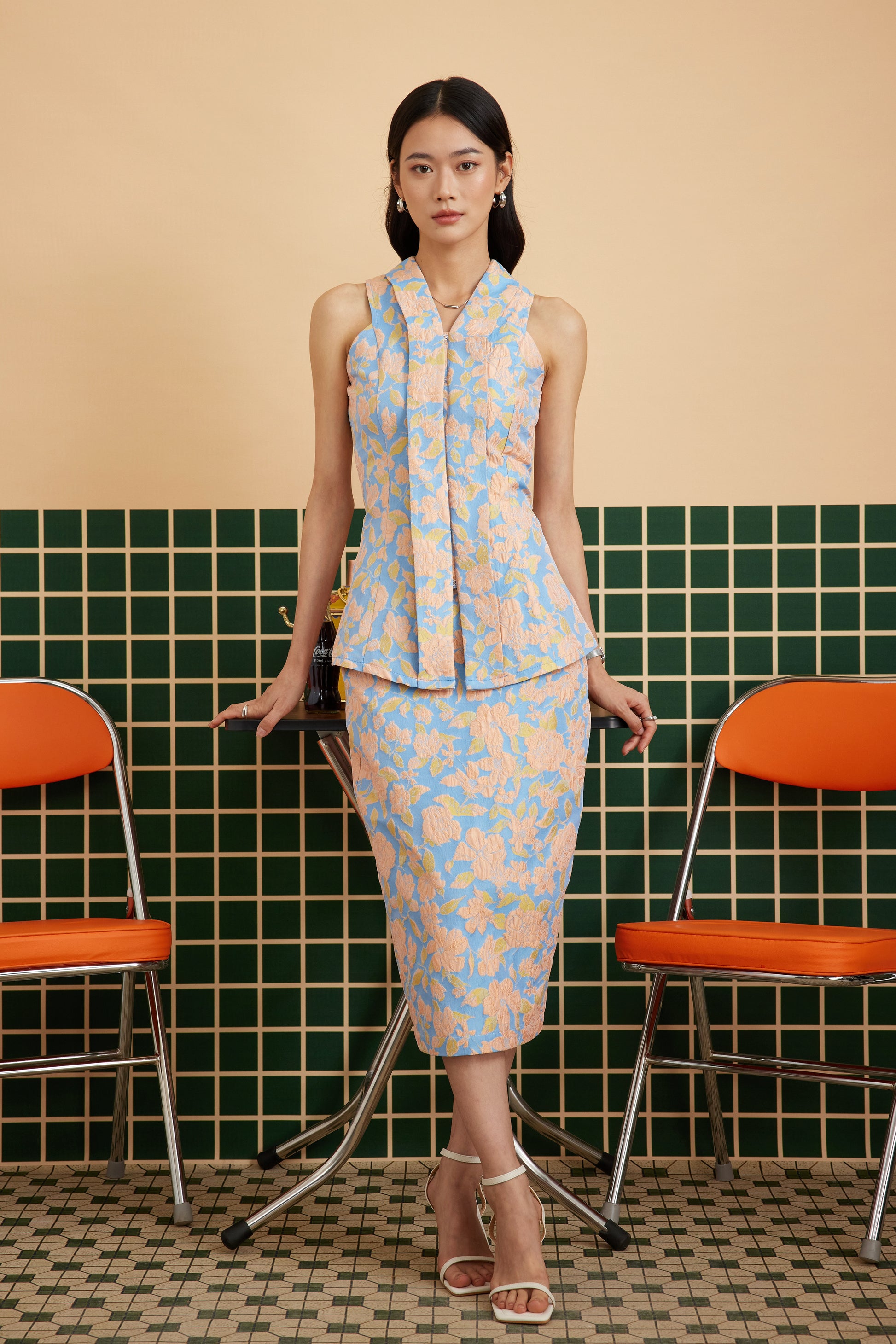 NARI SKIRT IN PERSICA