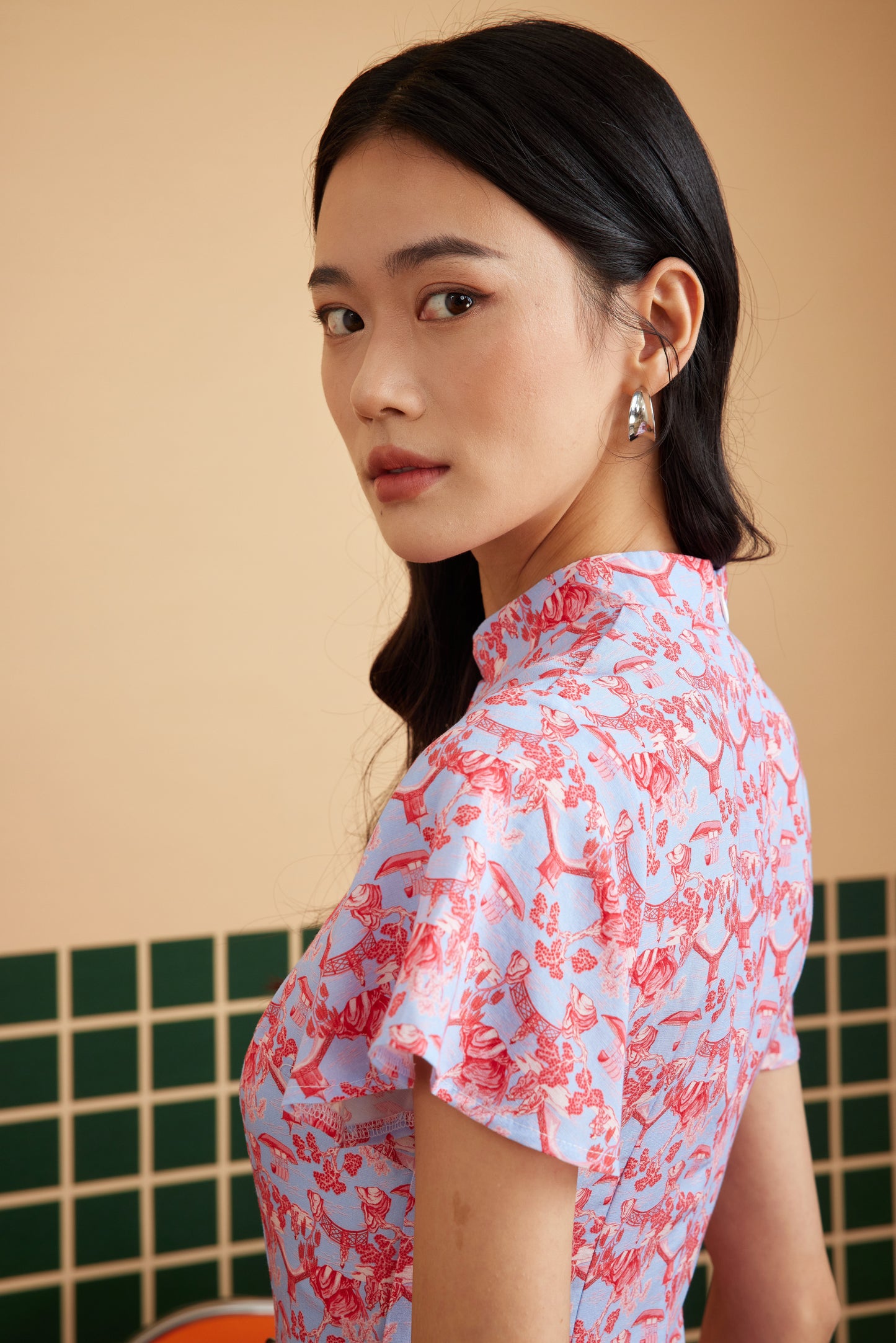 CATHERINA 2.0 IN CHINOISERIE RED
