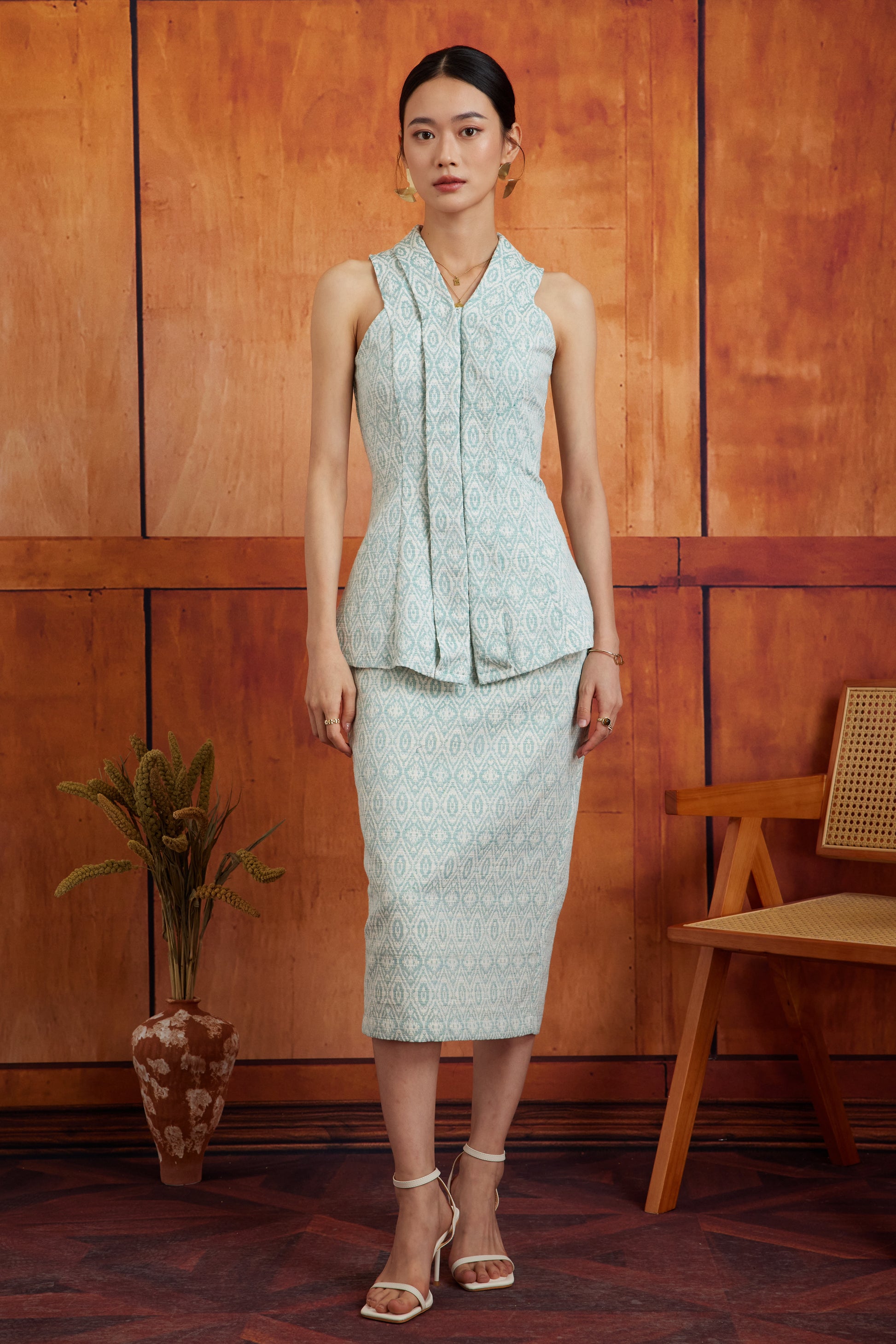 NARI SKIRT IN DUSK IKAT