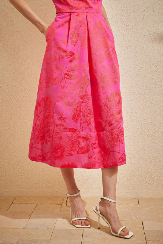 HANA SKIRT IN DRAGONFRUIT