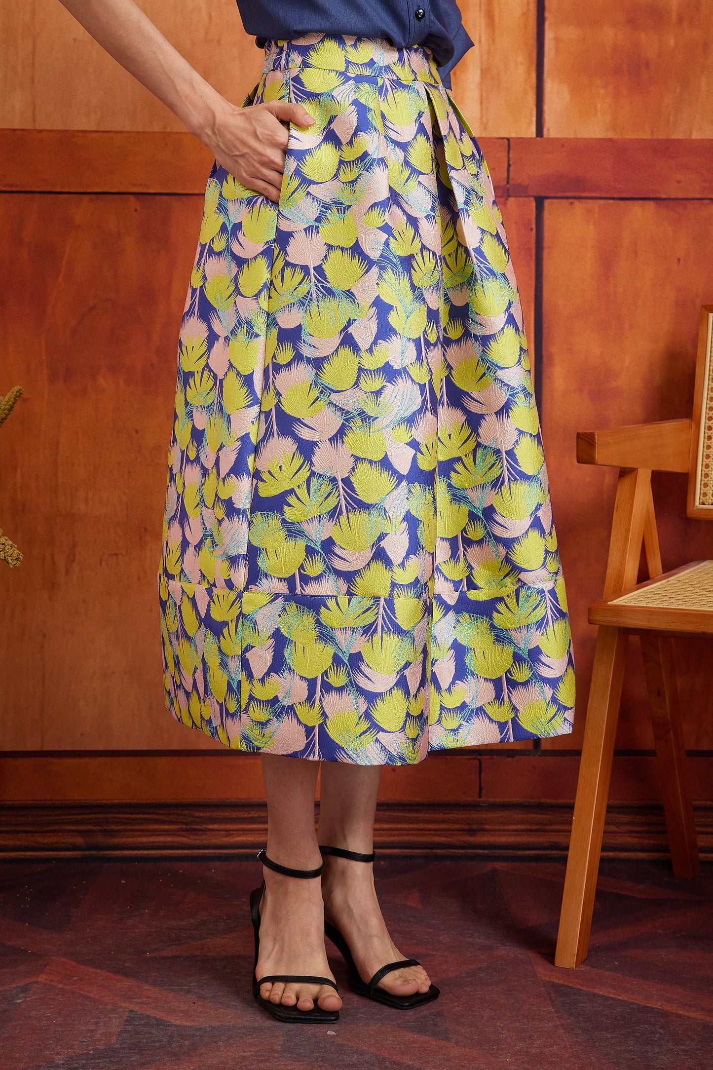HANA SKIRT IN KALAMANSI