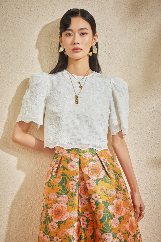 CAMISA IN BRODERIE