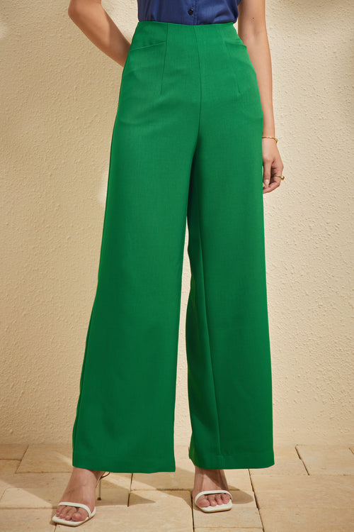 ARIA PANTS IN EMERALD HILL