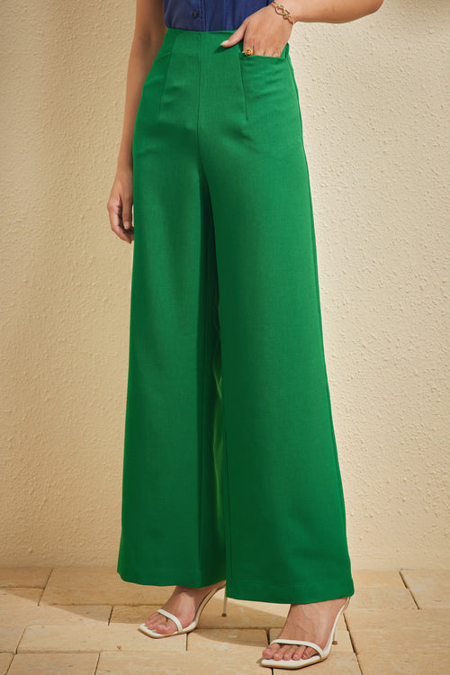 ARIA PANTS IN EMERALD HILL