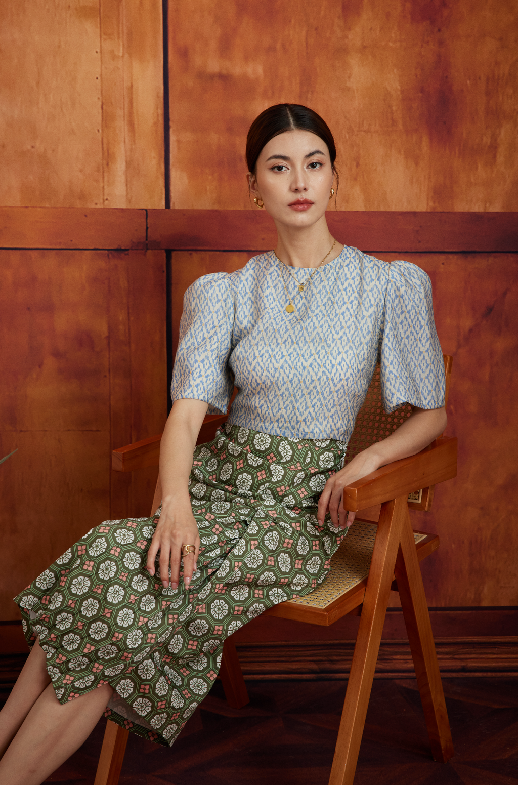 CAMISA IN ARCTIC BLUE