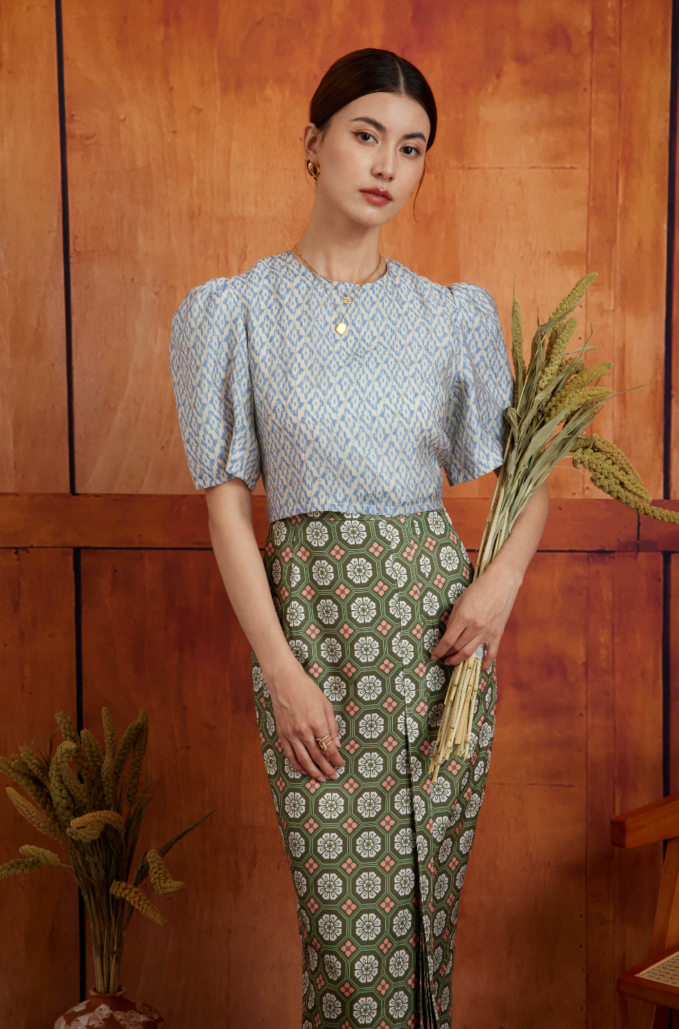 CAMISA IN ARCTIC BLUE