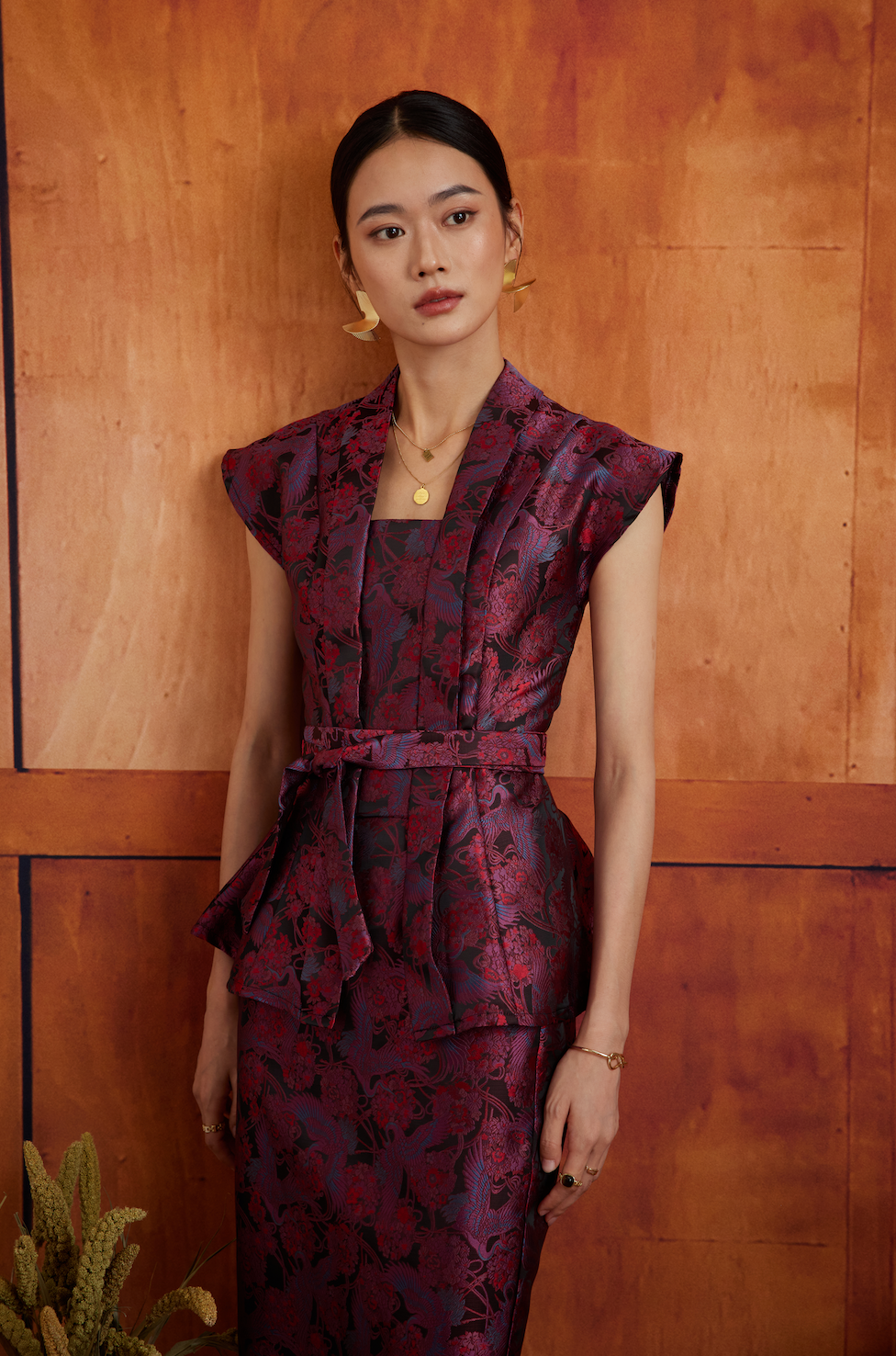 NYA CHIK TOP IN RUBY TANCHOZURU