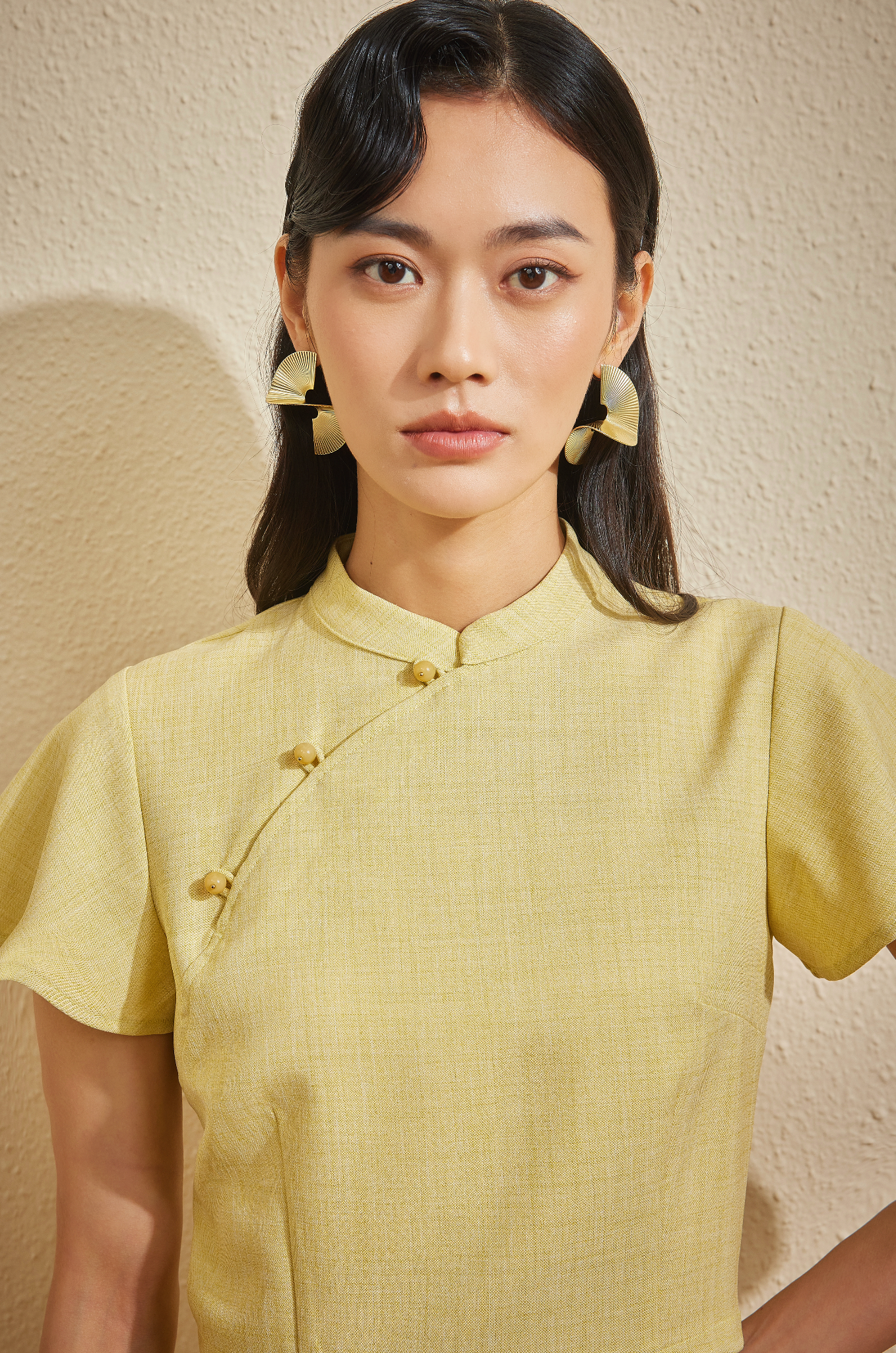 PINGYANG TOP IN LEMONGRASS SILK