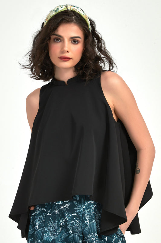 MANDARINE TOP IN TRUFFLE