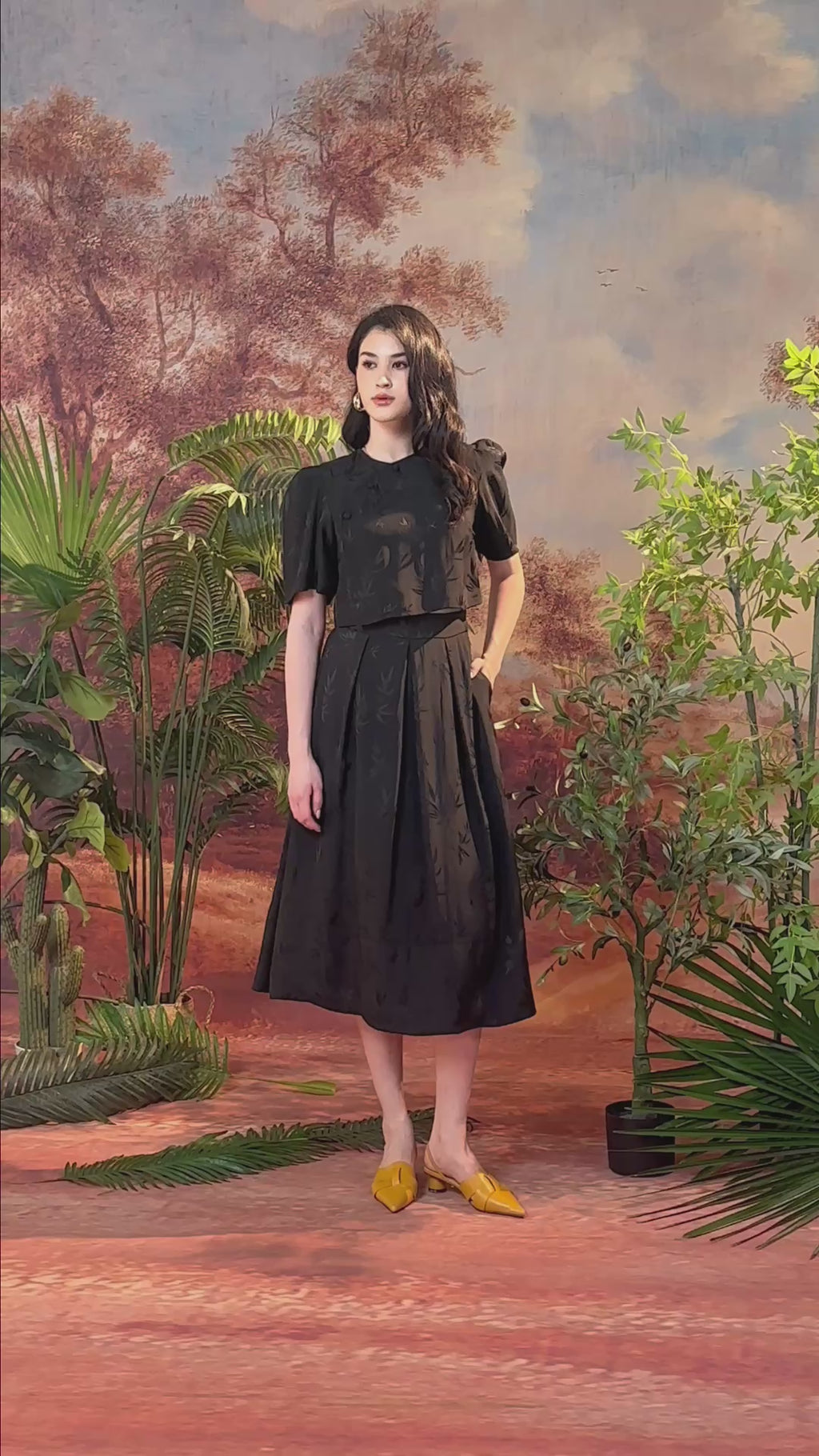 CAMISA IN SMOKY BAMBOO